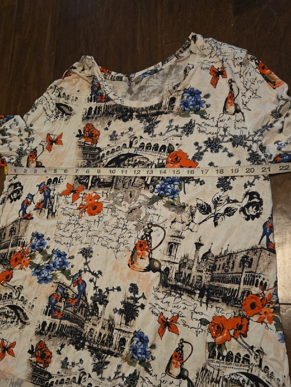 EST.1946 3/4 Sleeve Top Size L - Picture 6 of 8